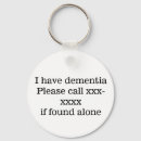 Search for dementia key rings Alzheimer