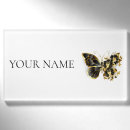 Search for butterfly name tags Black