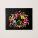 Search for peace sign puzzles Colourful