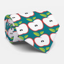 Search for red apple ties Illustration