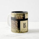 Search for black cream mugs Animal