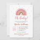 Search for rainbow baby shower invitations Neutral