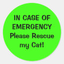 Search for pet alert stickers Cat