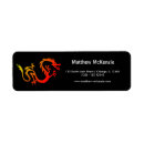 Search for dragon return address labels Mystical