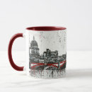 Search for black and white london mugs Red