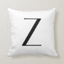 Search for letter z cushions Initial