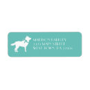 Search for siberian husky dog return address labels Silhouette