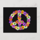 Search for purple hippie flower postcards For her