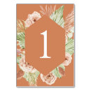 Search for boho table cards Terracotta