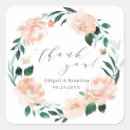 Search for peach thank you stickers Typography