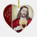 Search for sacred heart christmas tree decorations Virgin mary