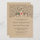 Search for buck and doe wedding invitations Kraft
