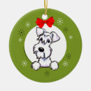 Search for miniature schnauzer christmas tree decorations Funny
