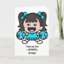 Search for cheerleader birthday cards Cute
