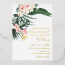 Search for pressed flower wedding invitations Watercolor