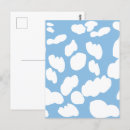 Search for white clouds postcards Cute