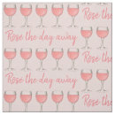 Search for wine glass fabric Rose