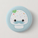 Search for mushroom badges Kawaii