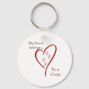 Search for holiday hearts key rings Dog