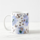 Search for blue flower coffee mugs Party