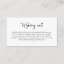 Search for wishing well poem cards invites Black and white