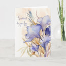 Search for iris watercolor cards Lavender