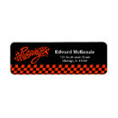 Search for dirt return address labels Racing