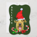 Search for airedale terrier christmas cards Xmas