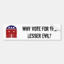 Search for lesser evil bumper stickers Cthulhu