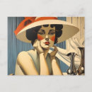 Search for 1920s style postcards Deco