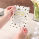 Search for cute gender reveal invitations What will baby bee