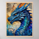 Search for blue dragon posters Purple