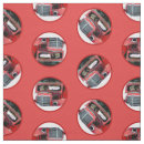 Search for christmas dog fabric Red