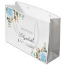 Search for baby blue light blue gift bags White
