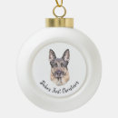Search for guard christmas tree decorations German shepherd