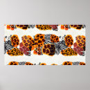 Search for wild animal posters Black