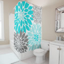 Search for turquoise gray shower curtains Pattern