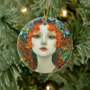 Search for portraits on christmas tree decorations For her