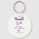 Search for retro wedding round key rings Bridal shower