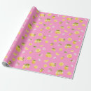 Search for pink lemon wrapping paper Watercolor
