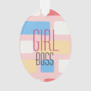 Search for pattern oval christmas tree decorations Girly