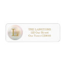 Search for pearl return address labels Gold