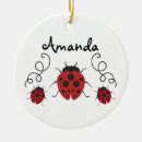 Search for ladybird christmas tree decorations insects