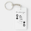 Search for letter q key rings Black