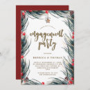 Search for rustic winter engagement party invitations Foliage