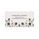 Search for blackberry return address labels Floral