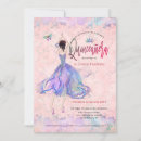 Search for girl quinceanera invitations Butterfly