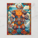 Search for viking axe postcards Warrior