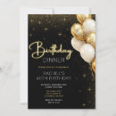 Search for black tie dinner invitations Black and gold