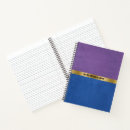 Search for purple and blue notebooks Elegant